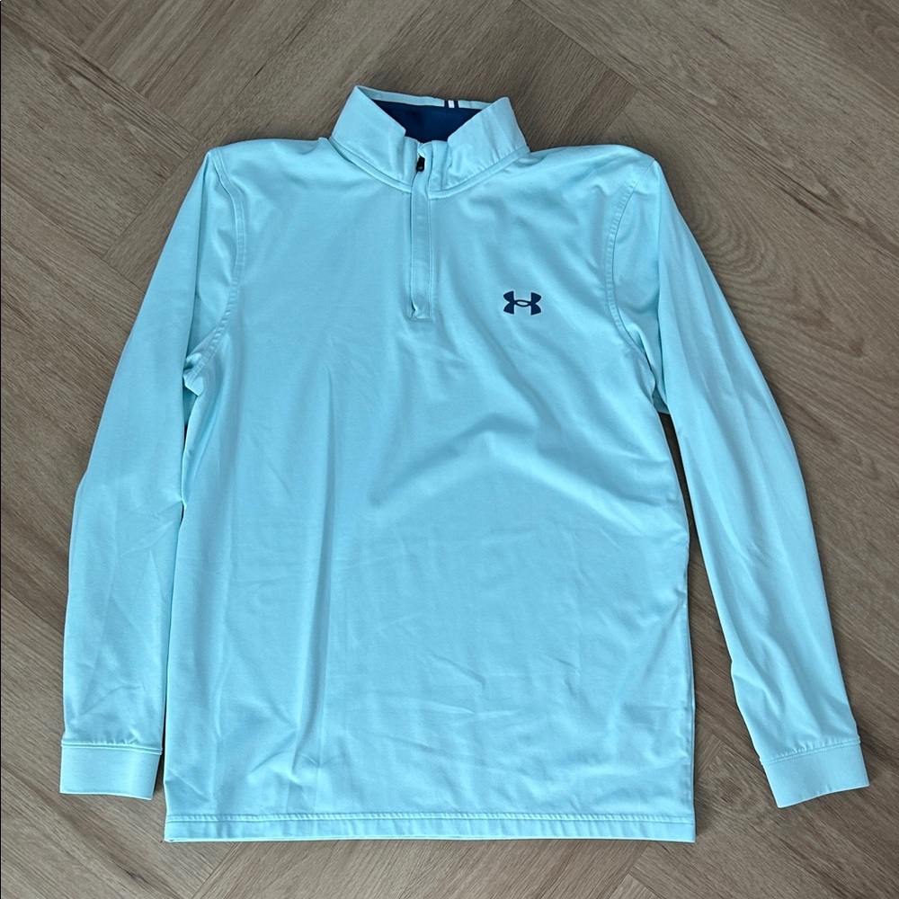 Under Armour Sky Blue Quarter Zip Pullover